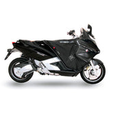 Coprigambe Termoscud R072X, un coprigambe impermeabile e termico. Utilizzato su scooter. Di Tucano Urbano.